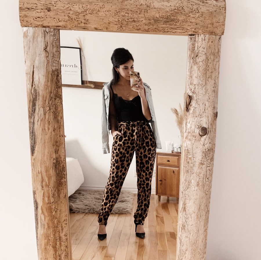Leopard pants